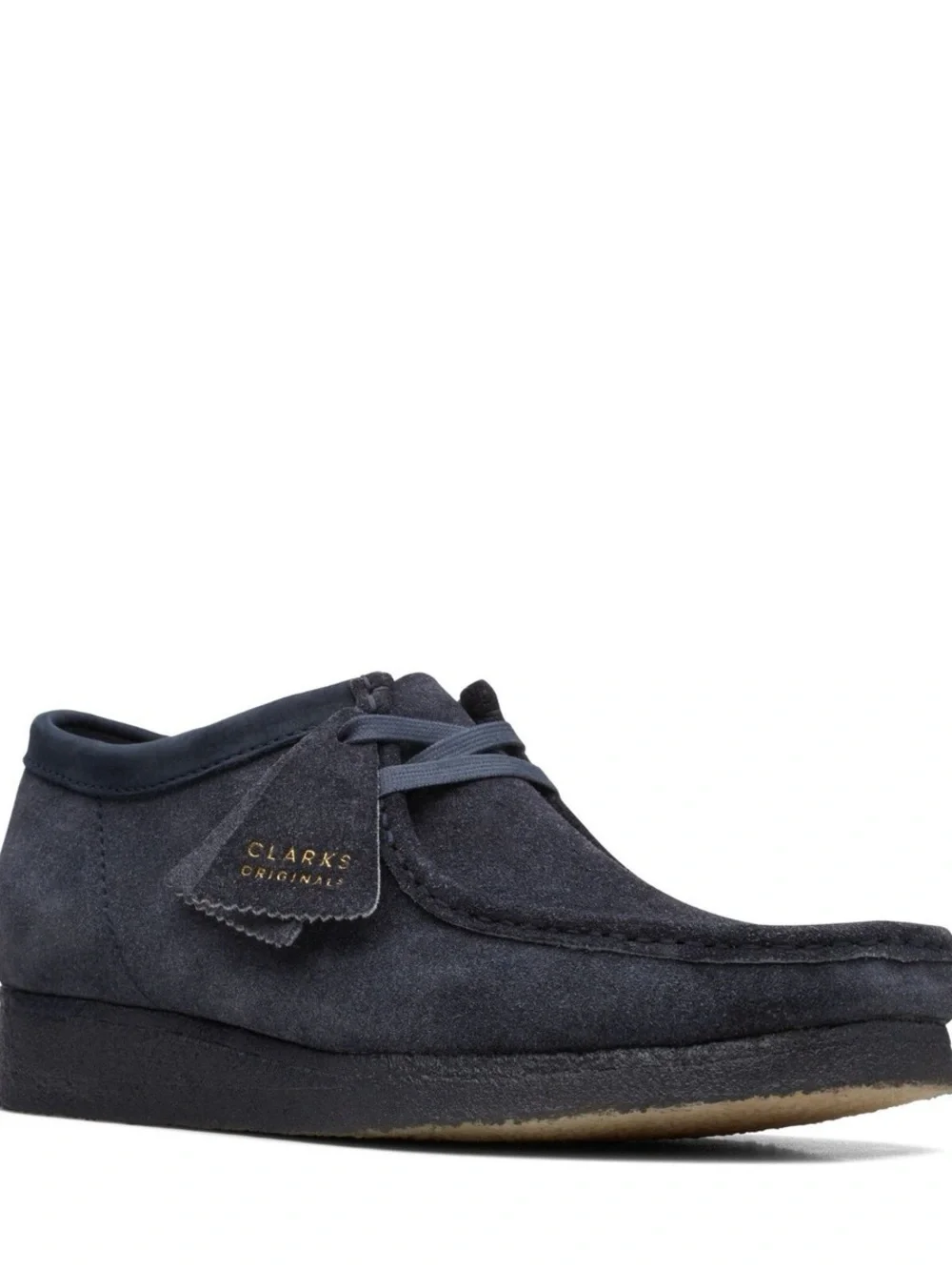 Men’s Navy Suede Wallabee Casual Shoes